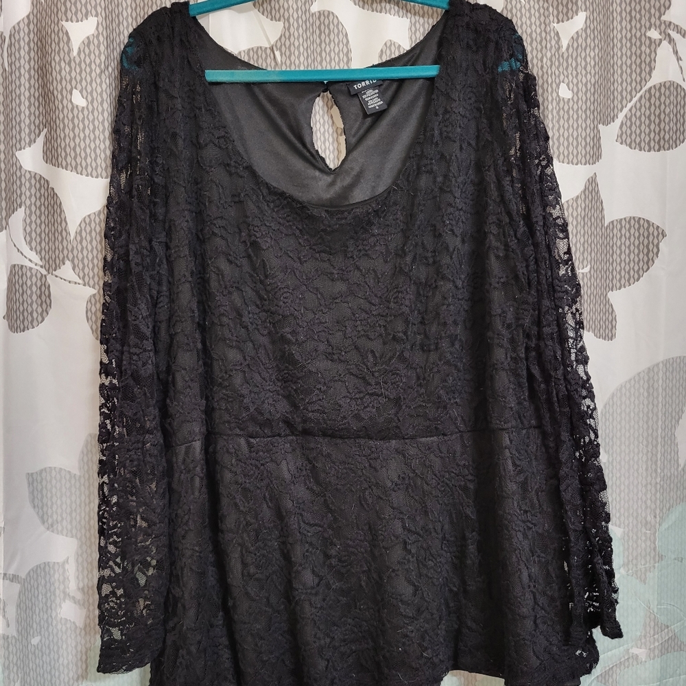 Black lace torrid